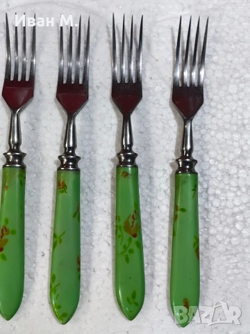 Винтидж комплект от ножове и вилици , снимка 4 - Прибори за хранене, готвене и сервиране - 53020213