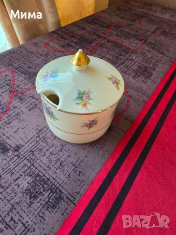 Немска порцеланова захарница, снимка 5 - Аксесоари за кухня - 51781893