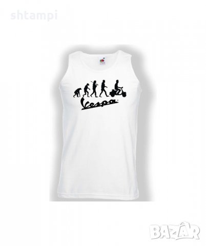 Мъжки потник VESPA EVOLUTION, снимка 2 - Други - 33724054