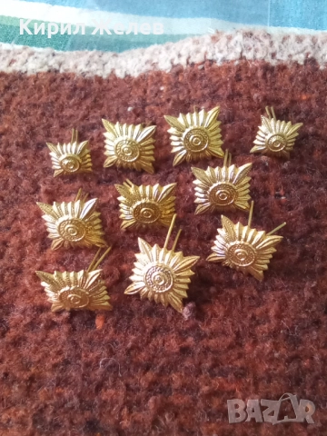 Лот военни вензели 10 броя 51912