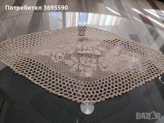 Плетива и покривки за маси на една кука