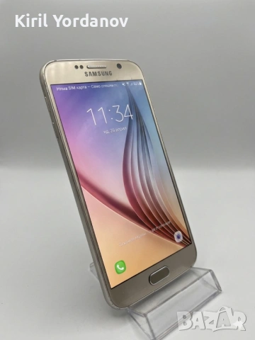 Samsung Galaxy S6 Gold, снимка 2 - Samsung - 54318864