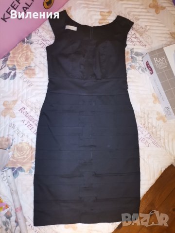 Чисто нова елегантна черна рокля, снимка 4 - Рокли - 30252478