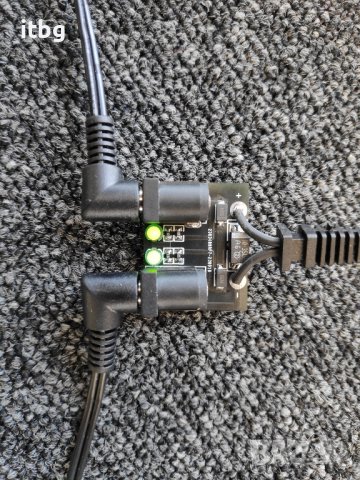 Модул за резервирано захранване от два независими източника с букси 5,5*2,1, снимка 3 - Друга електроника - 42431933