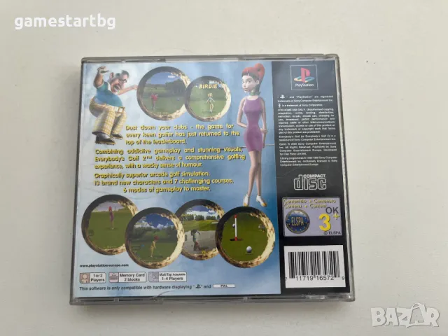 Everybody's Golf 2 за PS1, снимка 2 - Игри за PlayStation - 49349381