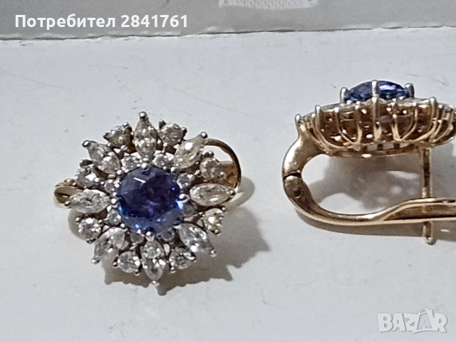 Украински златни обеци , снимка 4 - Обеци - 53002113