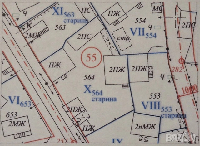 Дворно място в с. Ярлово, общ. Самоков (374 кв.м, ток, вода), снимка 2 - Парцели - 52938451
