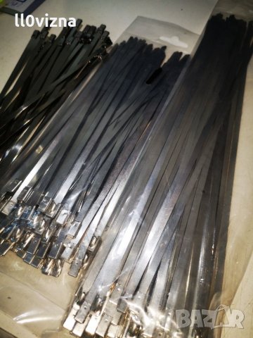 Кабелни връзки - метални 20,30,35 см, снимка 2 - Железария - 35059807