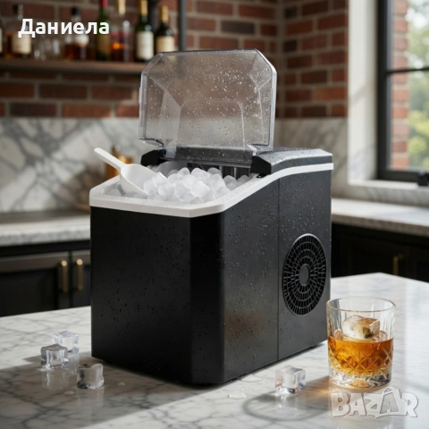 Домашен ледогенератор 12 кг/ден – експресен лед за напитки
