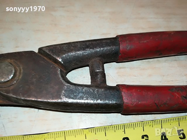 НОЖИЦА ЛАМАРИНА ЧЕРВЕНИ ДРЪЖКИ 2505221307, снимка 12 - Други инструменти - 36870484