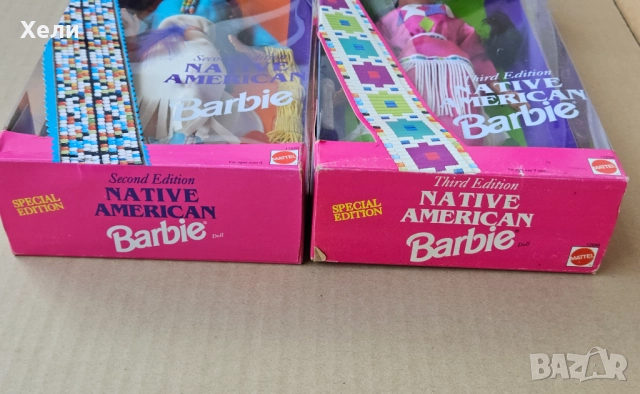 Нови ретро кукли Барби Barbie Teresa Native Am​erican 1993-1994, снимка 15 - Кукли - 52676366