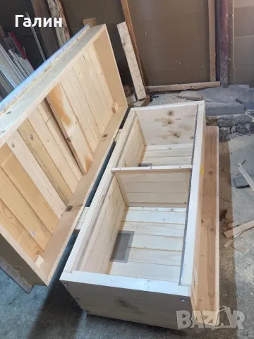 Лежак 34 рамков, снимка 2 - Градински мебели, декорация  - 48399874