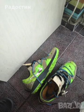 Оригинални обувки NIKE OFF WHITE 150EU, снимка 3 - Маратонки - 56056970