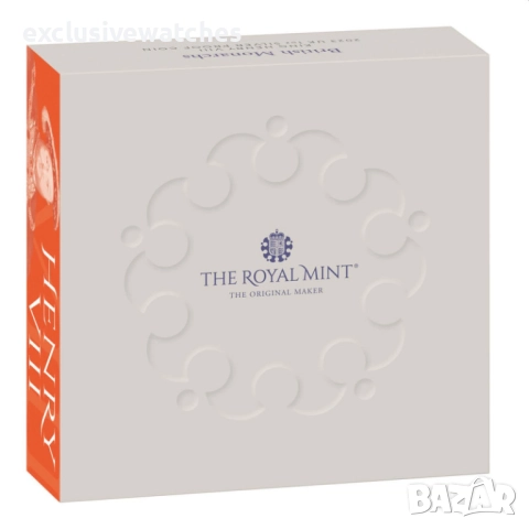 Британски монарси Крал Хенри VIII 2023 Великобритания 1 унция Сребърна монета Proof , снимка 12 - Нумизматика и бонистика - 52151778