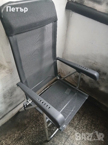 Удобен алуминиев сгъваем стол за дома и градината, снимка 15 - Столове - 54064171