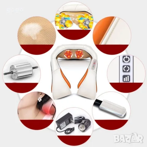 Шиацу 4D масажор , снимка 8 - Масажори - 49977699