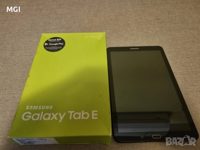 Таблет Samsung Galaxy Tab E T560 с процесор Quad-Core™ 1.3 GHz, 9.6", 1.5GB RAM, 8GB, Wi-Fi, снимка 4 - Таблети - 52549920