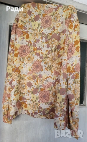 Продавам кафява блуза с дълъг ръкав тънка , снимка 2 - Блузи с дълъг ръкав и пуловери - 51161702