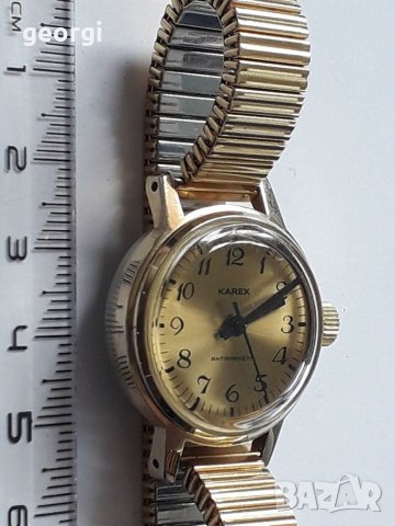 Немски часовник Karex, снимка 3 - Дамски - 30429945