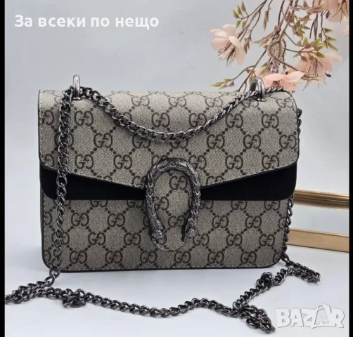 Gucci Дамска Чанта С Дълга Дръжка За През Рамо Гучи - Различни Цветове И Модели Код V30, снимка 13 - Чанти - 55943657