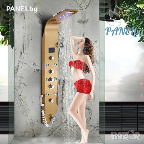 Хидромасажен душ панел Игуасу,6 функции,смесител-БЕЗПЛАТНА ДОСТАВКА, снимка 13 - Душове - 35557451