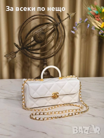 Chanel Дамска Чанта Тип Куфарче - Налични Различни Цветове Код SK225, снимка 9 - Чанти - 52593557