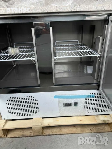 Хладилна пица маса с гранитен плот/Немска/Нова, снимка 5 - Обзавеждане на кухня - 54363004