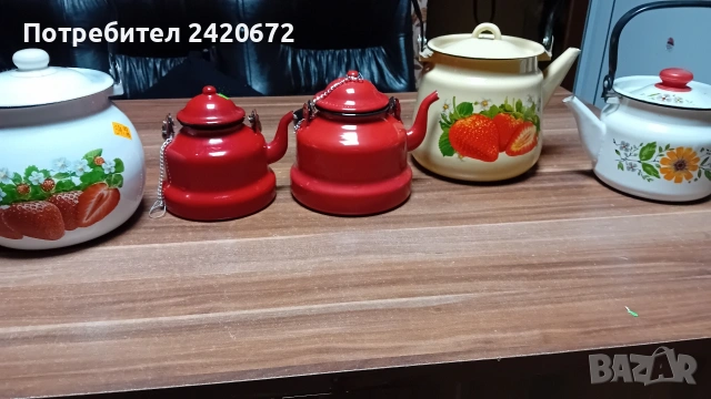 емайлирани чайници, снимка 6 - Други - 53154553
