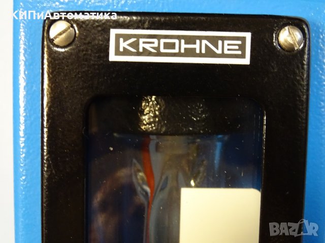 Ротаметър KROHNE GA 24R Glasstube flowmeter 10-75 Nm3/h, снимка 4 - Резервни части за машини - 37461061