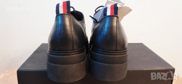 Оксфордки Tommy Hilfiger Leather LAce Up Shoe 37ми номер 23.5см стелка FW0FW06780 Black чисто нови, снимка 9 - Дамски ежедневни обувки - 42917617