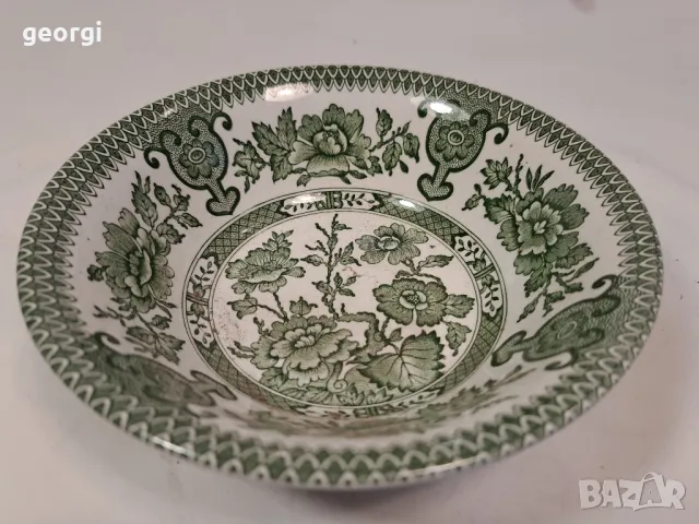 английска порцеланова купичка Ironstone Indian tree 25/4