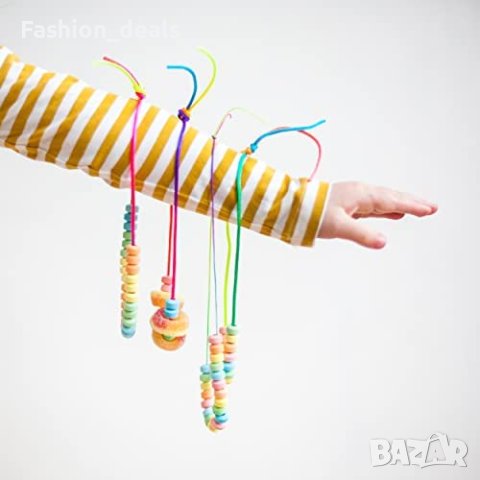 Нов комплект 6 броя парти чанти подарък за гости бонбони Колие гривна , снимка 4 - Други стоки за дома - 40672464