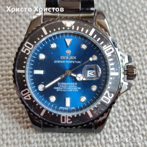  Мъжки луксозен часовник Rolex Submariner , снимка 1 - Мъжки - 41513100