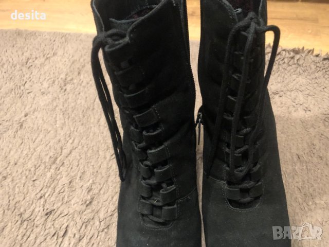 Pepe jeans Cesare Paciotti Buffalo London дамски боти 39 номер, снимка 2 - Дамски боти - 42824347