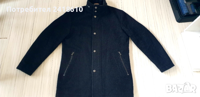 Hugo Boss Wool Mens Coat H - Camron - 234 Size 48 - M НОВО! ОРИГИНАЛ! Мъжко Зимно Вълнено Палто!, снимка 10 - Палта - 52433912