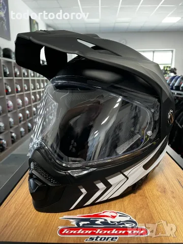 Отваряема мото каска SCORPION ADX-2 CAMINO White ,L 59-60см. очила 115 €