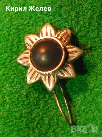 МАРКОВА ВЕЛИКОЛЕПНА ФЛОРАЛНА СРЕБЪРНА ОБЕЦА ЦВЕТЕ СРЕБРО 925 SEZGIN с ПОЛИРАН ЦВЕТЕН КРИСТАЛ 47952, снимка 13 - Обеци - 49150627