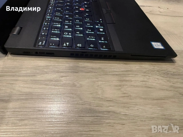 Lenovo ThinkPad T580-i5 8350u/16гб/500гб ссд/подсветка, снимка 6 - Лаптопи за работа - 53958182