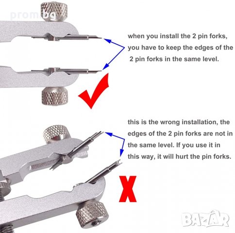 професионален часовникарски инструмент за монтаж, демонтаж на патент, снимка 5 - Други инструменти - 31175031