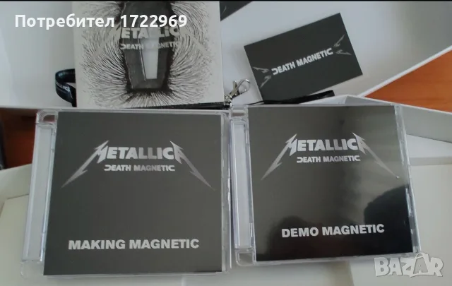 Metallica “ Death Magnetic “, снимка 3 - DVD дискове - 56441464