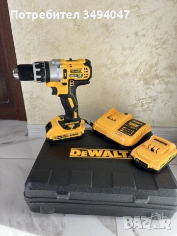 Винтоверт Dewalt, снимка 3 - Куфари с инструменти - 50913527