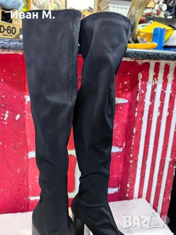 Дамски Чизми нови 37 номер , снимка 6 - Дамски ботуши - 52571175