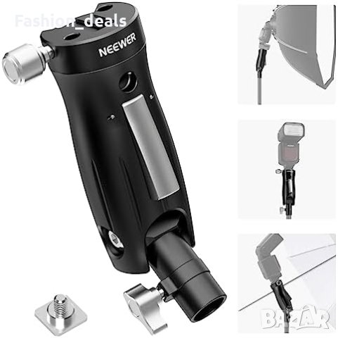 Нов NEEWER Универсален адаптер скоба за светкавица снимки Фотоапарат