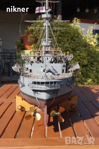 Нов модел на британския кораб клас Majestic HMS Hannibal, снимка 3 - Други ценни предмети - 50312435