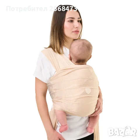 Слинг за бебеносене от раждането Koala Babycare Baby Sling Newborn Summer  до 9кг, снимка 2 - Кенгура и ранички - 56075496