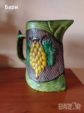 Стара красива кана - Троянска керамична, снимка 3 - Колекции - 50201212