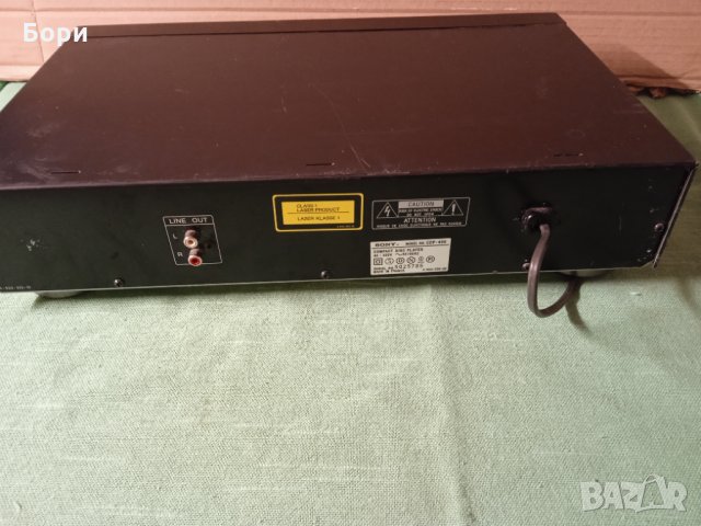 SONY CDP 490  CD Pleyar, снимка 7 - Плейъри, домашно кино, прожектори - 35214692