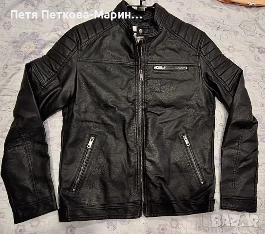 Кожено яке Jack & Jones