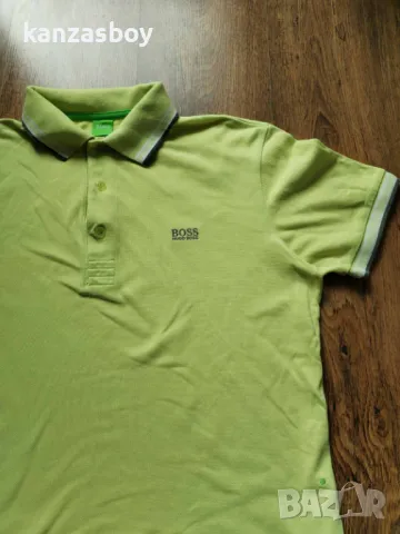 hugo boss green - страхотна мъжка тениска M, снимка 3 - Тениски - 50432409