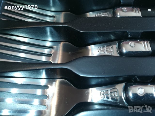 laguiole 6бр BLACK-вилици 1202211548, снимка 11 - Колекции - 31788185